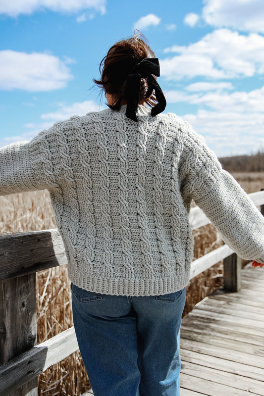 Heirloom Story Cardigan - Crochet Pattern