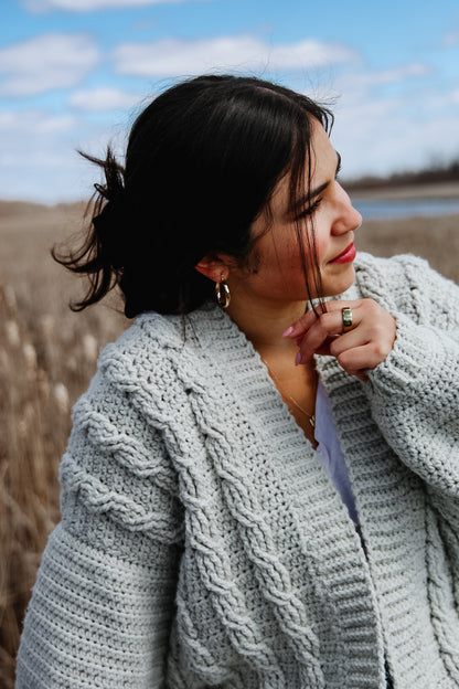 Heirloom Story Cardigan - Crochet Pattern