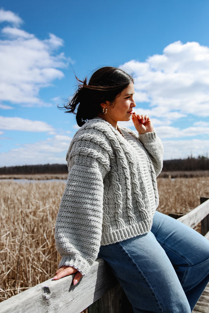Heirloom Story Cardigan - Crochet Pattern