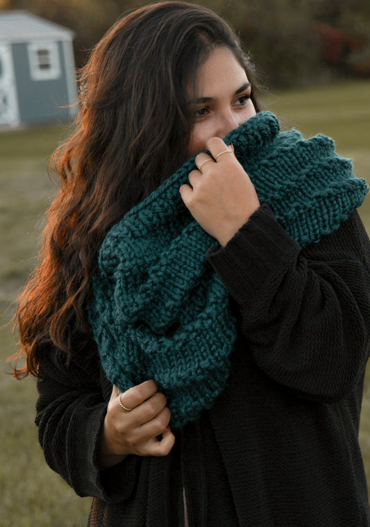 Pines Neckwarmer - Knitting Pattern