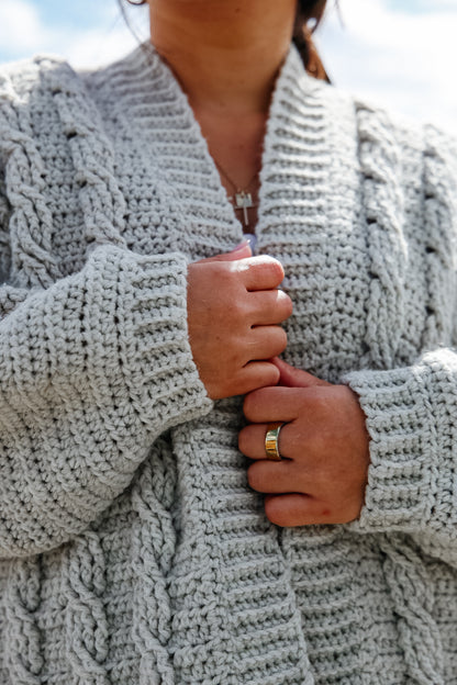 Heirloom Story Cardigan - Crochet Pattern