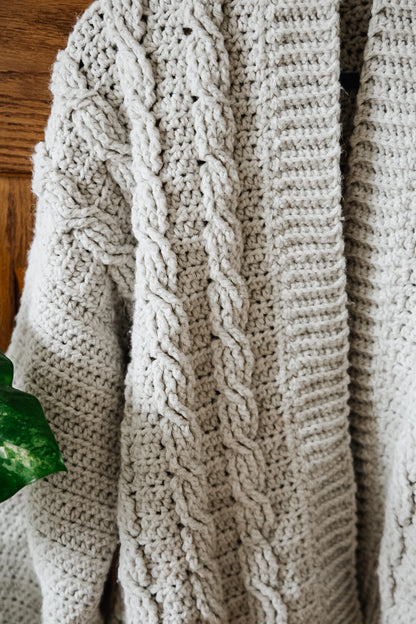 Heirloom Story Cardigan - Crochet Pattern