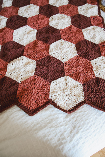 Hexie Baby Blanket - Crochet Pattern