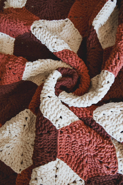 Hexie Baby Blanket - Crochet Pattern