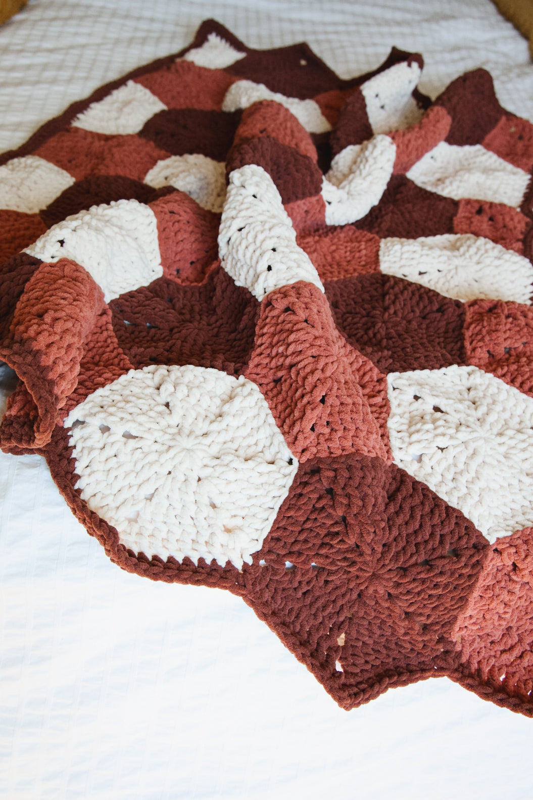 Hexie Baby Blanket - Crochet Pattern