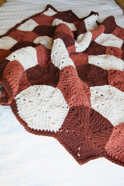 Hexie Baby Blanket - Crochet Pattern