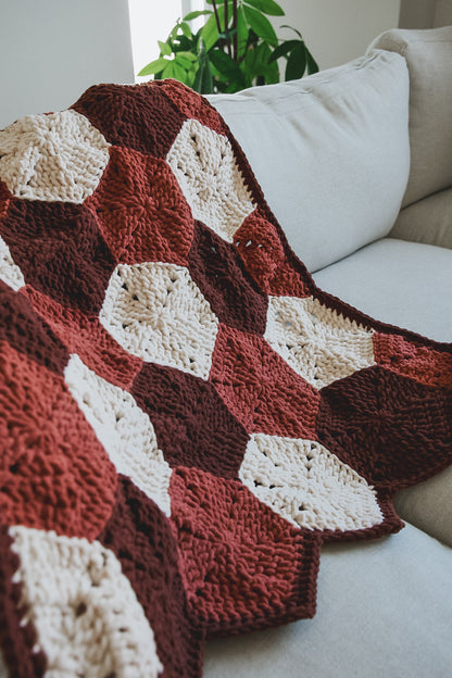 Hexie Baby Blanket - Crochet Pattern