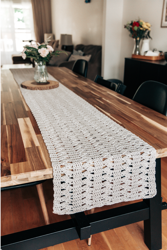 Summer Breeze Table Runner - Crochet Pattern