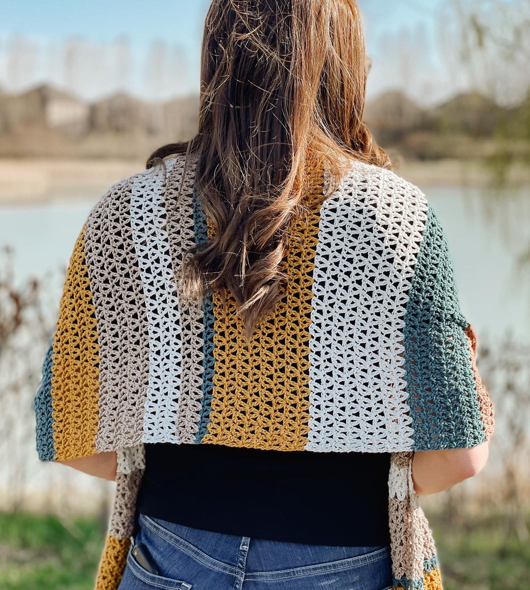 Summer Nights Wrap - Crochet Pattern