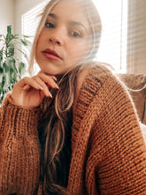 Load image into Gallery viewer, The Dalia Cardigan - Knitting Pattern
