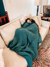 Load image into Gallery viewer, Movie Night Throw - Crochet Pattern
