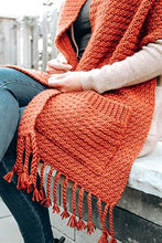 Load image into Gallery viewer, The Amber Blanket Scarf - Crochet Pattern
