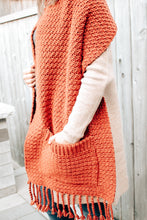 Load image into Gallery viewer, The Amber Blanket Scarf - Crochet Pattern
