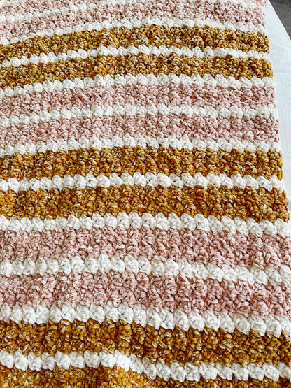 Sunny Baby Blanket - Crochet Pattern