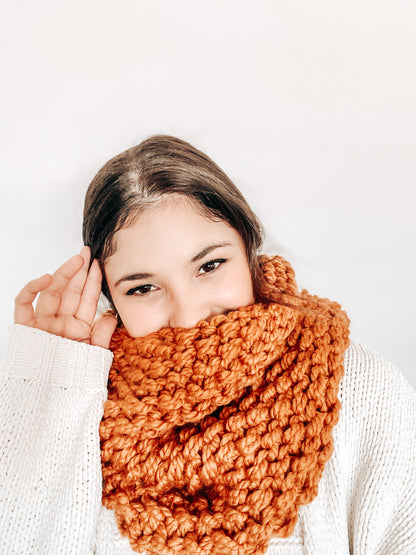 Winter Nights Neck warmer - Knitting Pattern