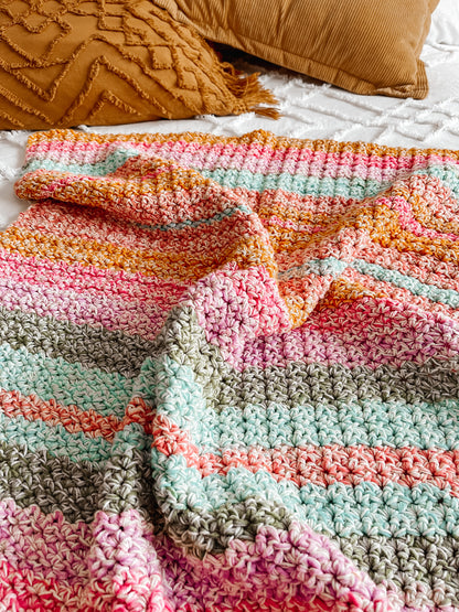 Allegra Blanket - Crochet Pattern