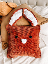 Load image into Gallery viewer, Sweet Bunny Pillow Crochet Pattern - Mini
