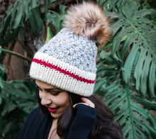 Load image into Gallery viewer, The Sock Monkey Double Brim Beanie - Knitting Pattern
